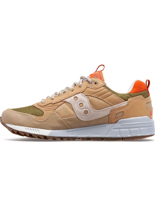 SAUCONY SHADOW 5000 OUTDOOR SHOE KHAKI/O