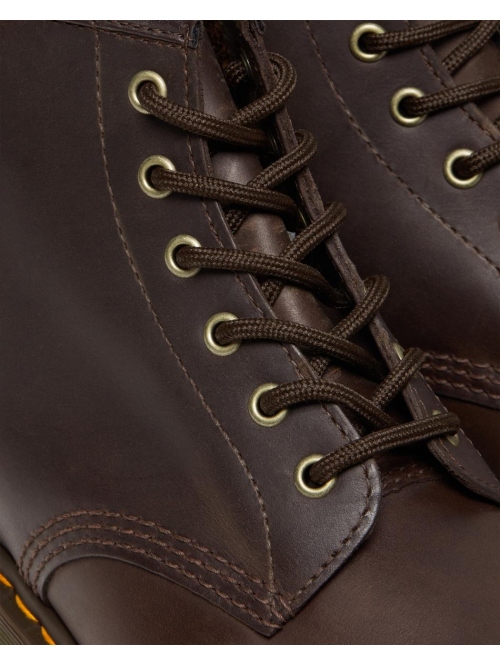 DR.MARTENS 101 DARK BROWN CRAZY HORSE