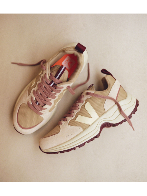 VEJA VENTURI ALVMESH WSHOE DUNE/BUTTER