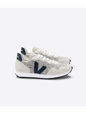 VEJA SDU FLANNEL WSHOE SNOW/NAUTICO