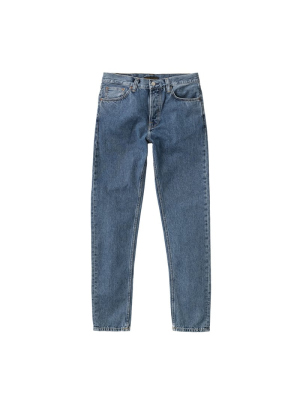 NUDIE STEADY EDDIE II JEANS WAVY BLUES