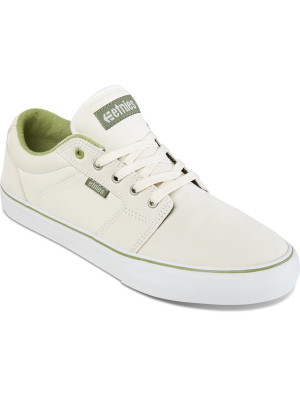 ETNIES BARGE LS SHOE WHITE/GREEN