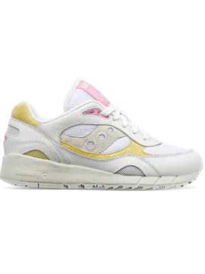 SAUCONY SHADOW 6000 WSHOE WHITE/YELLOW