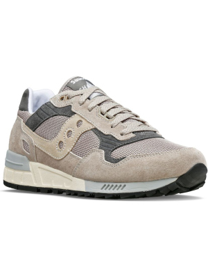 SAUCONY SHADOW 5000 SHOE GREY/GREY