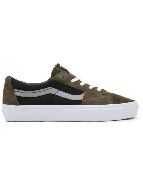 VANS SK8 LOW SHOE  2TNE OLIVE/BLACK
