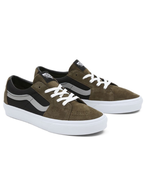VANS SK8 LOW SHOE  2TNE OLIVE/BLACK