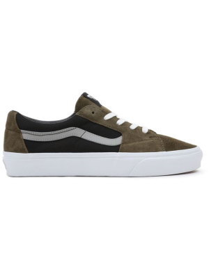 VANS SK8 LOW SHOE  2TNE OLIVE/BLACK