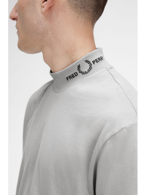 FRED PERRY BRANDED COLLAR T SHIRT