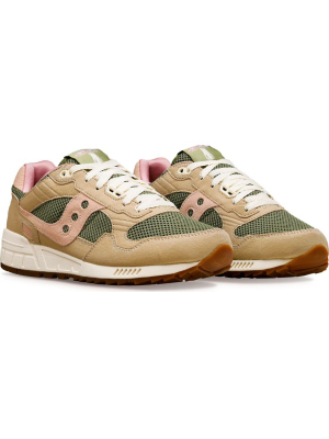 SAUCONY SHADOW 5000 SHOE TAN/OLIVE