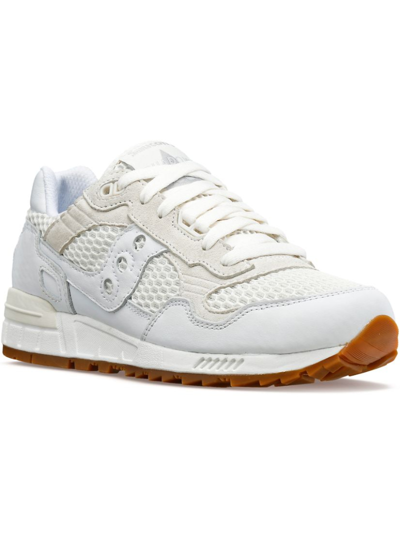 SAUCONY SHADOW 5000 W SHOE WHITE WHITE Big Lebowski