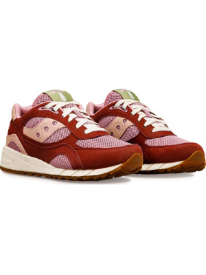 SAUCONY SHADOW 6000 WSHOE BURGUNDY