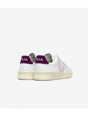 VEJA V 12 LEATHER WSHOE WHITE/PARME/MAG