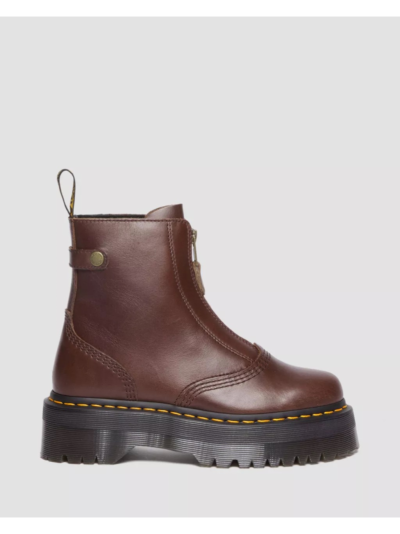 DR.MARTENS JETTA W SHOE DARK BROWN Big Lebowski