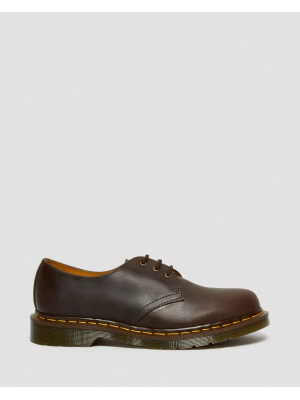 DR.MARTENS 3 EYE 1461 DKBRWN CRAZY HORSE