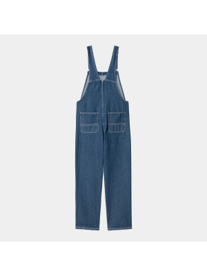 CARHARTT WIP BIB W`OVERALL STR8 BLUSTONE