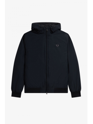 FRED PERRY PAD.HOOD BRENTHAM JKT BLACK