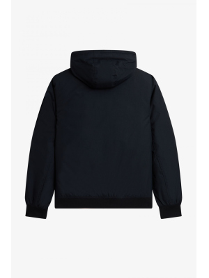 FRED PERRY PAD.HOOD BRENTHAM JKT BLACK