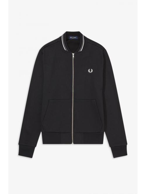 FRED PERRY ZIP THROUGH  SWEAT JKT BASE