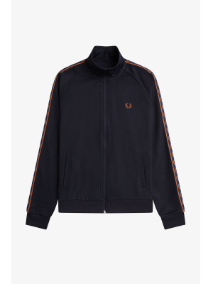 FRED PERRY CONTRAST TAPE TRACK JACKET