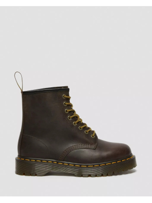 DR.MARTENS 1460 BEX BOOT DK BRWN CRACY