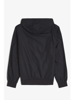 FRED PERRY BRENTHAM HOODED JACKET BLACK