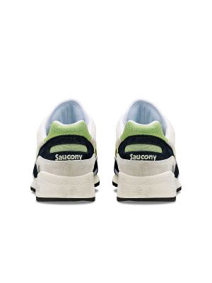 SAUCONY SHADOW 6000 SHOE WHT GREEN Big Lebowski