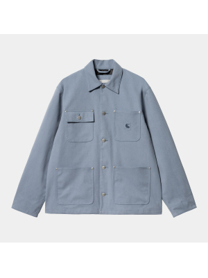 CARHARTT WIP SUEDE MICHIGAN COAT DOVE