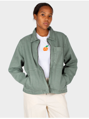 IRIEDAILY NANY SHIRT W´ JACKET SAGE