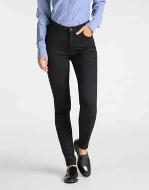 LEE SCARLETT HIGH WJEANS BLACK RINSE