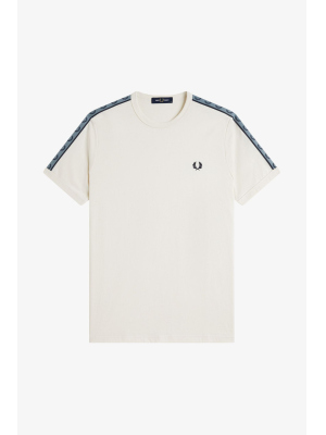 FRED PERRY CONTRAST TAPE RINGER T SHIRT