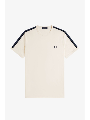 FRED PERRY CONTRAST TAPE RINGER T SHIRT