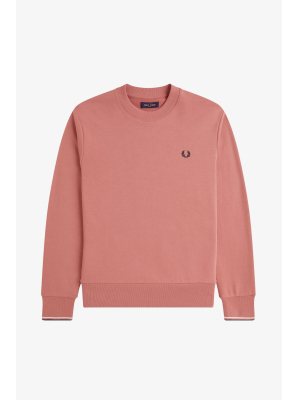 FRED PERRY CREW NECK SWEATSHIRT