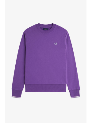 FRED PERRY CREW NECK SWEATSHIRT
