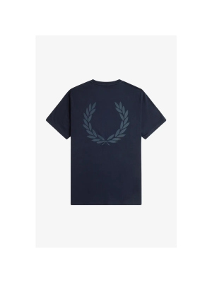 FRED PERRY REAR POWDER LAUREL T SHIRT