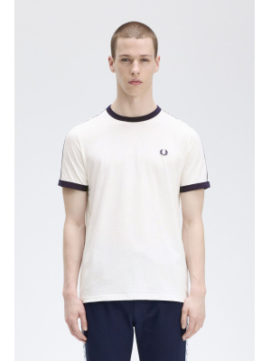 FRED PERRY TAPED RINGER T SHIRT BASE