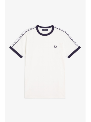FRED PERRY TAPED RINGER T SHIRT BASE