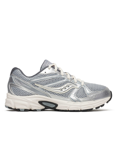 SAUCONY RIDE MILLENNIUM SHOE SILVER/CREA