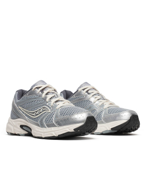 SAUCONY RIDE MILLENNIUM SHOE SILVER/CREA