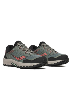 SAUCONY GRID PEAK SHOE AGAVE/PEACH