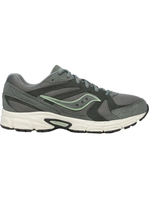 SAUCONY RIDE MILLENNIUM SHOE OLIVE/OFFWH
