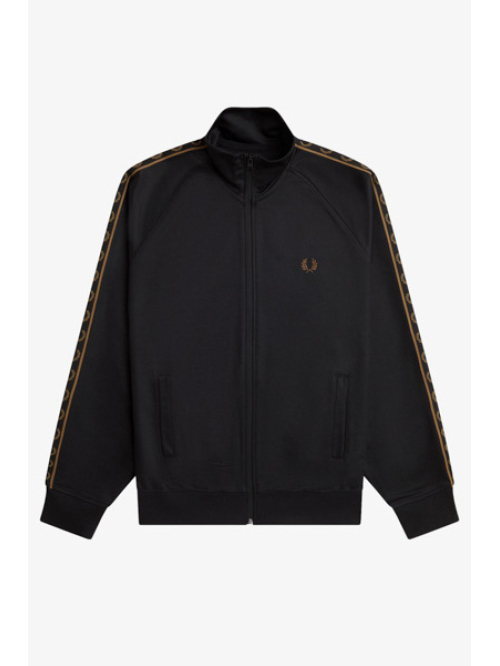 FRED PERRY CONTRAST TAPE TRACK JACKET