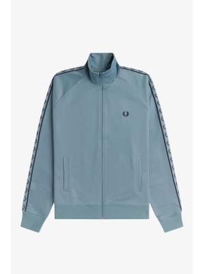 FRED PERRY CONTRAST TAPE TRACK JACKET