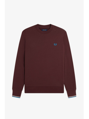 FRED PERRY CREW NECK SWEATSHIRT