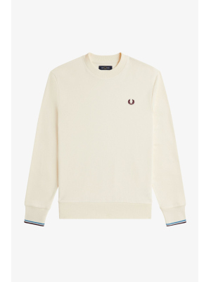 FRED PERRY CREW NECK SWEATSHIRT