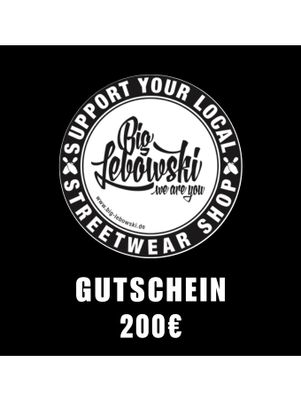 BIG LEBOWSKI GUTSCHEIN 200 EURO