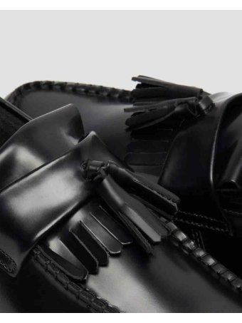 DR.MARTENS ADRIAN SLIPPER  BLACK POLISHE