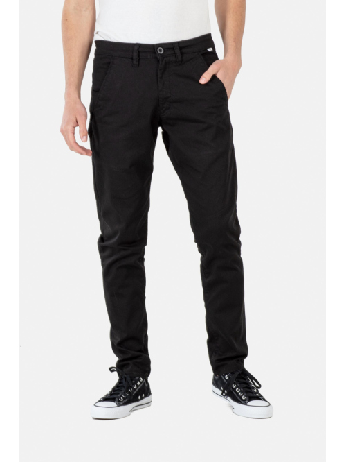 REELL FLEX TAPERED CHINO BLACK