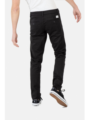 REELL FLEX TAPERED CHINO BLACK