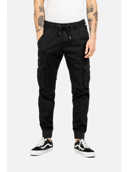 REELL REFLEX RIB CARGO PANT BLACK