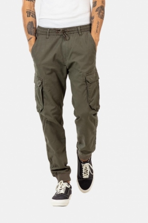 REELL REFLEX RIB CARGO PANT OLIVE